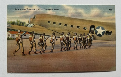Paratroops entering 53 - entering, c-53