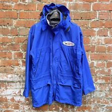 Vintage Nigel Mansell Racing Rain Jacket Men’s Medium Blue Formula 1 90s F1 Rare