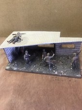 Nice Military Model Diorama Scene - Building With Japanese Soldiers