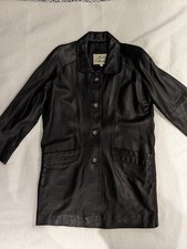 ** Vintage Black Leather