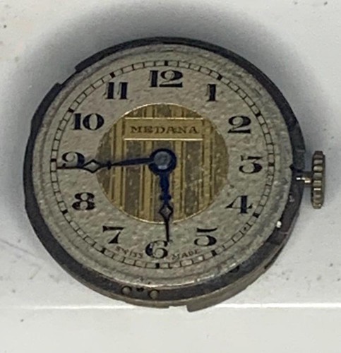 Vintage medana watch movement