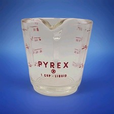 VTG  Pyrex 508 Red Letter
