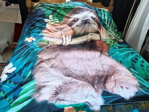 Sloth design double duvet - sloth,