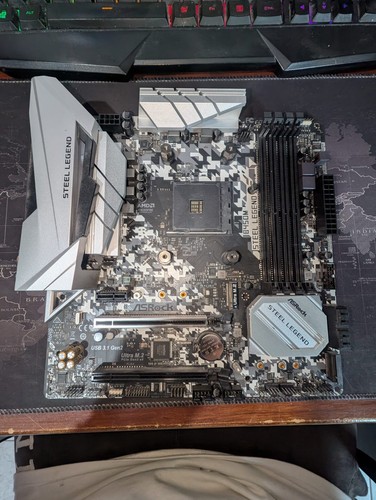 Asrock b450m steel legend 64gb - b450m,