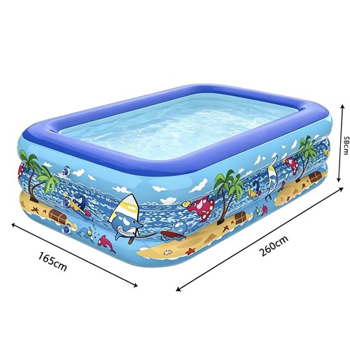 Large inflatable swimming pool - inflatable,