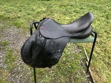 Albion K2 Jump Saddle 17.5” MW   Black Used Condition
