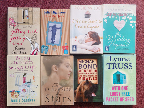 Job lot large print books - 8,