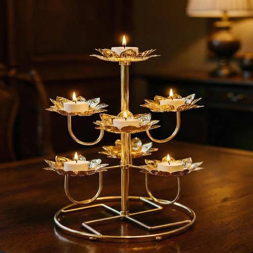 Milisten lotus candle holde - candle,