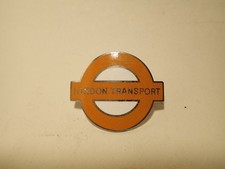 Genuine London Transport badges