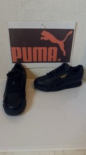 Puma Roma Black Leather