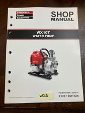 Oem honda wx10t water pump - honda,