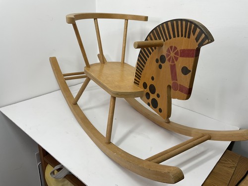 Soviet ussr wooden rocking - soviet,