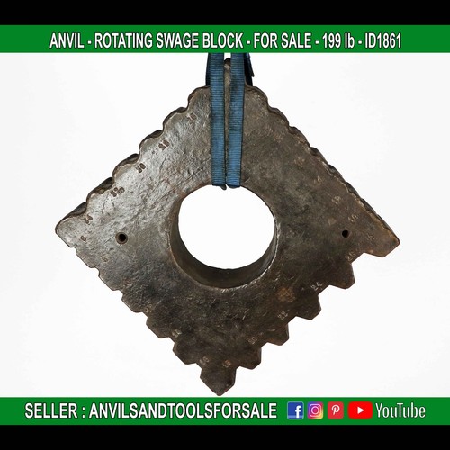 Anvil rotating swage - -,