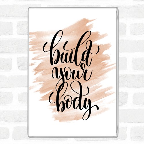 Watercolour build your - your, body