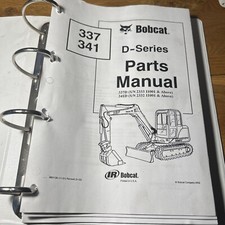Bobcat 337 341 Excavator
