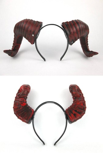 Twisted bull ram goat - goat, aries