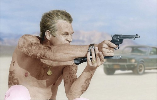 Bullitt from gun - bullitt, a