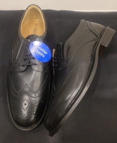 Mens brogue shoes - shoes, black