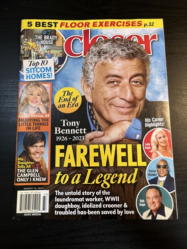 Closer magazine aug - magazine, aug.