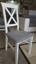 Country style white chairs