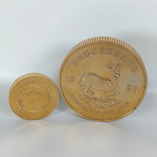 Novelty metal coin - novelty,
