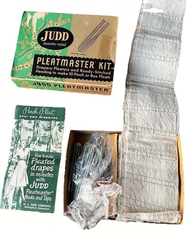 Vintage judd drapery pleater - judd,