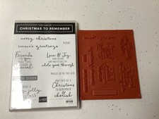 Stampin Up! - Christmas to Remember- Retired - stamps