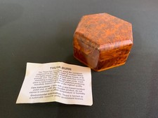Small Burr Wood Trinket  Box