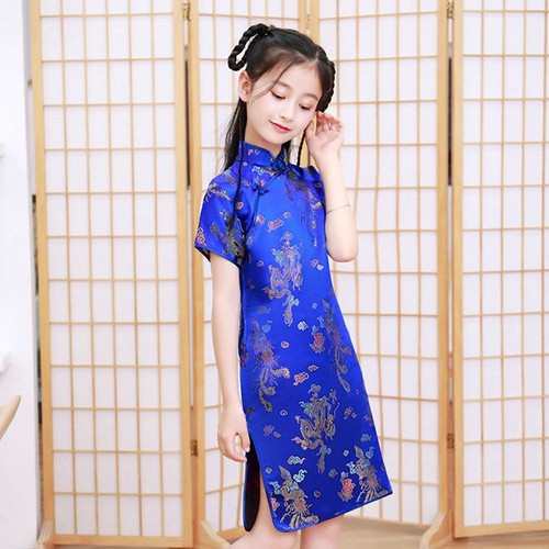 Chinese style dress - dress, girls