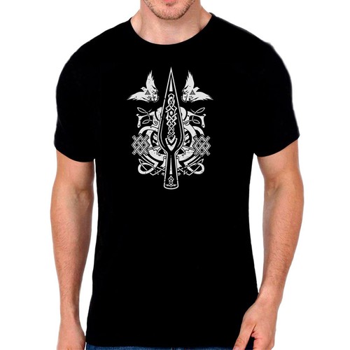 Spear odin shirt viking - spear, t