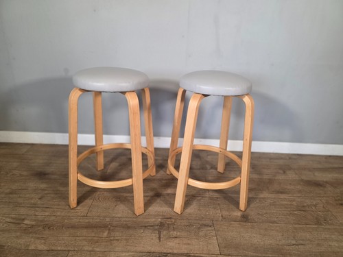 Pair artek bar stools - pair,