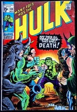INCREDIBLE HULK #139 VG- 'MANY FOES HAS THE HULK' HERB TRIMPE COVER 1971 KEY !