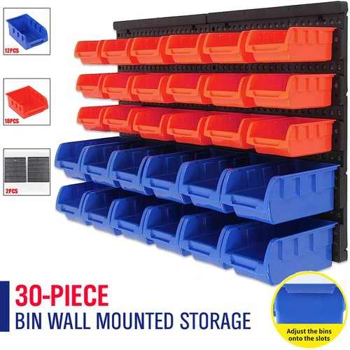 Bin plastic bins wall - 30,