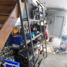 Peugeot Partner/Citroen Berlingo Rhino Roof Rack with Roller+Air Deflector 08-18