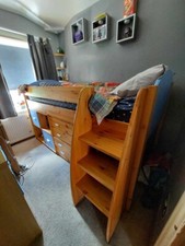 stompa mid sleeper bed