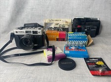 Camera Joblot ,Yashica Electro 35 FC, Flash Unit, Flash Gun, Bulbs, Olympus Trip