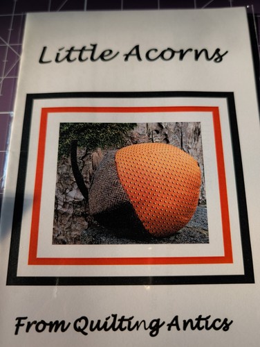 Quilting antics little acorns - quilting,