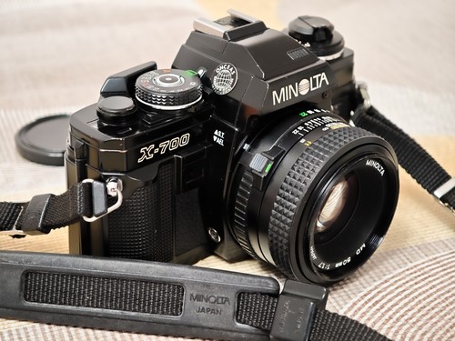 Minolta 700 50mm f 1 - minolta, +