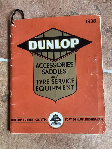 1938 dunlop cycle accessories - dunlop,