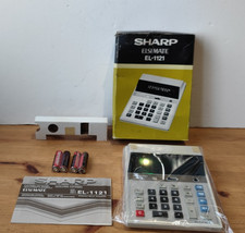 Sharp Elsi Mate EL-1121 Calculator Boxed - Vintage - New Old Stock