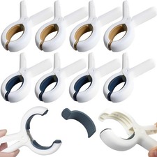 8x Plastic Beach Towel Clips Pegs Large Travel Holiday Sunbed Lounger Chair Grip