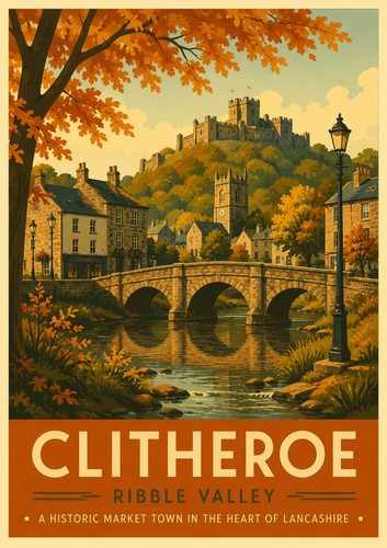 Clitheroe lancashire art deco - clitheroe,