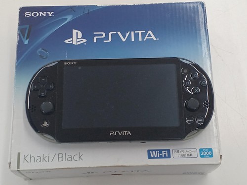 Vita pch 2000 console black - ps,
