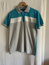 Fred Perry Grey/ Green Polo
