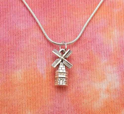 Windmill necklace small 3d - small,