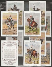 PLAYERS-FULL SET- ALLIED CAVALRY 1914 (X10 CARDS) ALL SCANNED