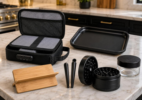 Smoking accessories set - set,
