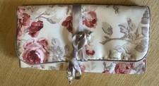 Laura Ashley Silky Travel Jewellery Wrap Roll  NWOT holiday