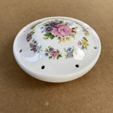 Staffordshire Bone China Vintage Pottery  Floral Pomander