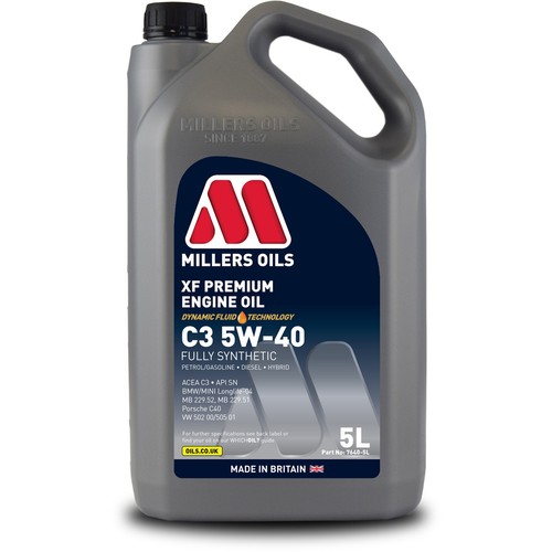 Millers oils premium - oils, xf